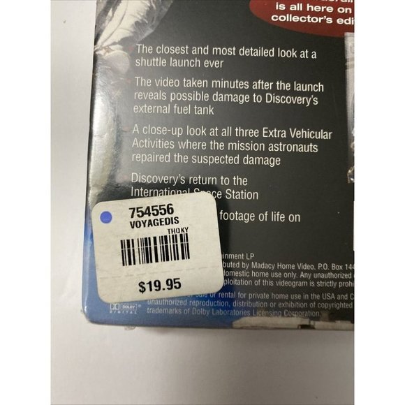 (NASA) Voyage of Discovery 3 Disc Set DVD NEW SEALED - Picture 5 of 8